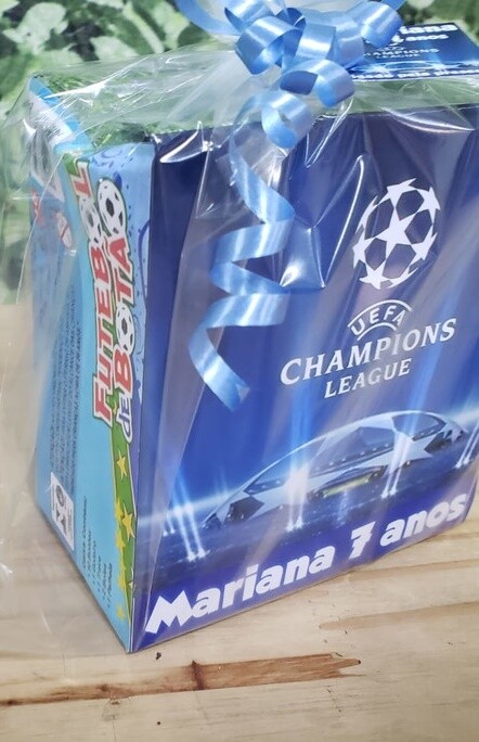 Lembrancinha jogo de Futebol de Botão Personalizado e Embalado