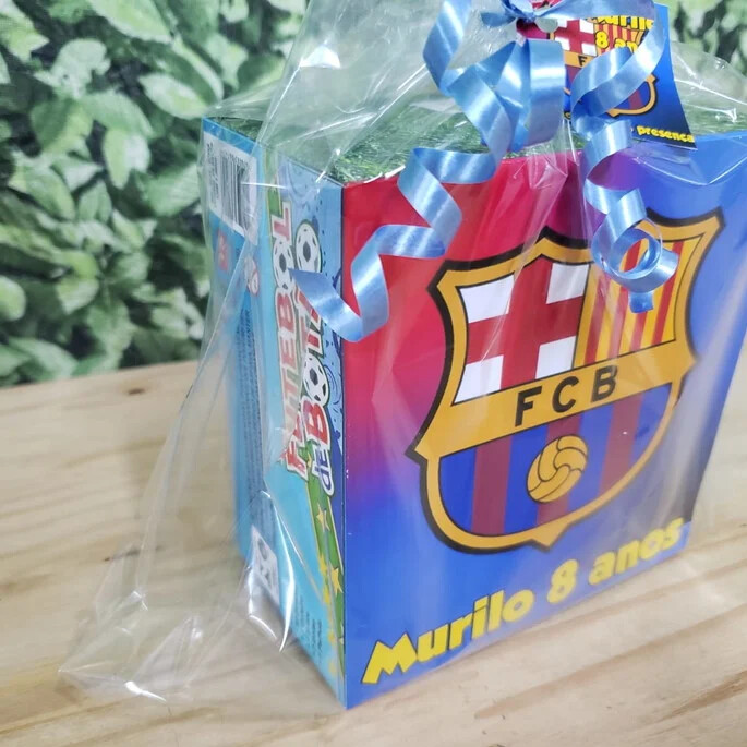 Lembrancinha jogo de Futebol de Botão Personalizado e Embalado