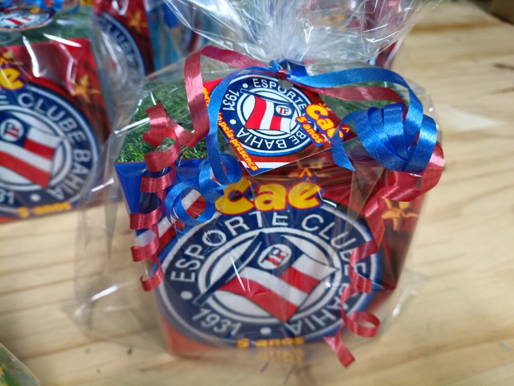 Lembrancinha jogo de Futebol de Botão Personalizado e Embalado