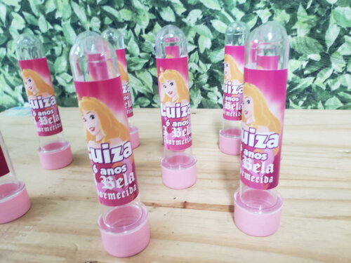 a Bela Adormecida Tubetes Personalizados
