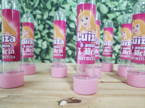 a Bela Adormecida Tubetes Personalizados