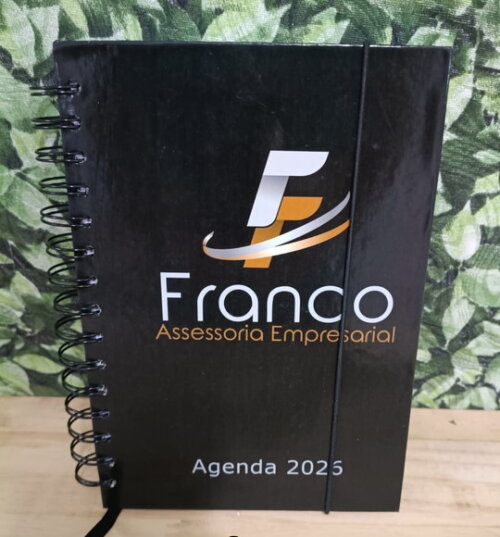 Agenda Personalizada 2026 - Empresas Tam 19,4x13,6x 2 cm