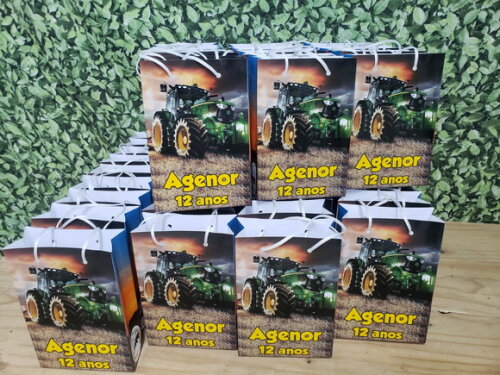 Agro Negócio Sacola Personalizada Pronta Entrega