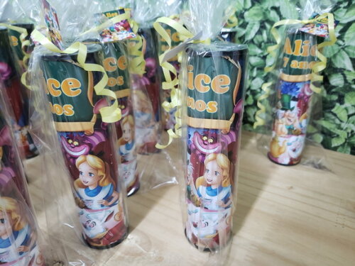 Alice no País das Maravilhas Lembrancinha Personalizada