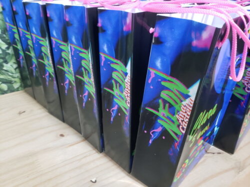 Ana Castela Neon Sacola Personalizada Pronta Entrega