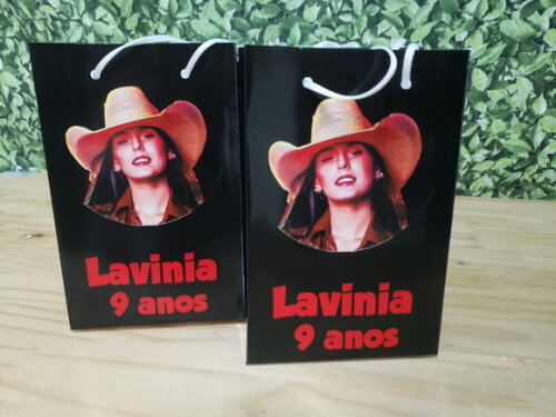 Ana Castela Sacola Personalizada Pronta Entrega
