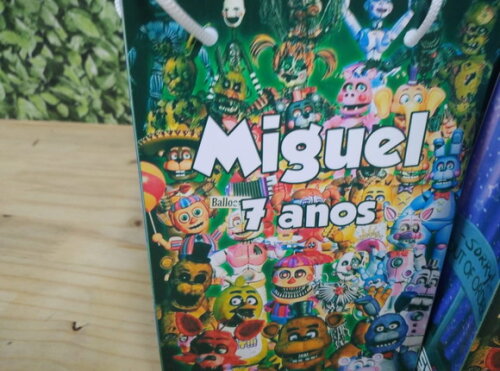 Animatronics Sacola Personalizada Pronta Entrega
