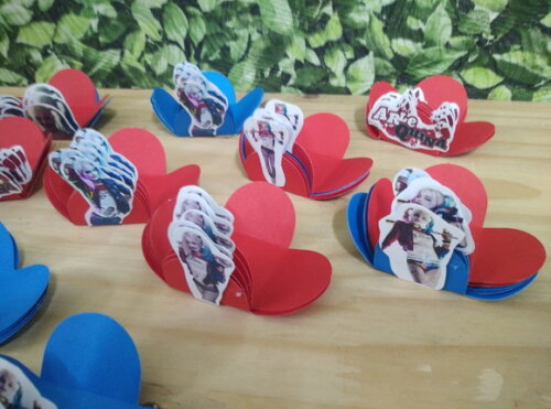 Arlequina Forminhas Decoradas Pronta Entrega