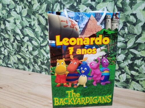 Backyardigans Sacola Personalizada Pronta Entrega