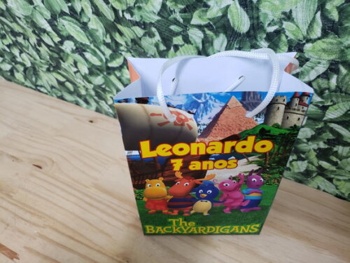 Backyardigans Sacola Personalizada Pronta Entrega
