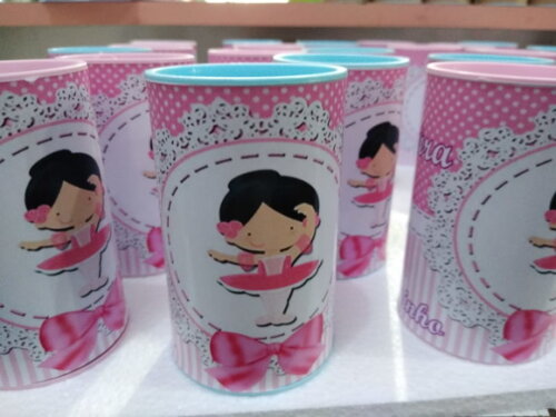 Bailarina Cofrinhos Personalizados Pronta Entrega