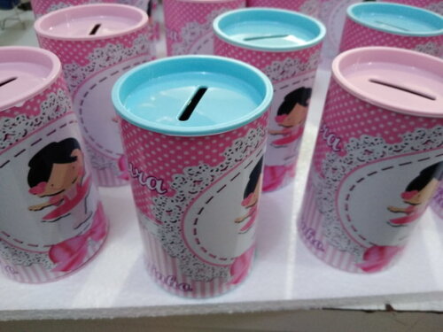 Bailarina Cofrinhos Personalizados Pronta Entrega