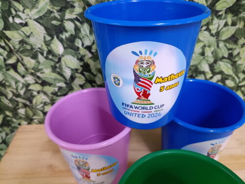 Baldinhos Copa do Mundo 2026 Personalizados Pronta Entrega