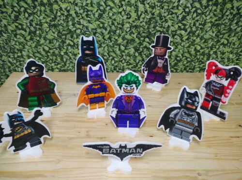 Batman Lego Kit de Mesa Displays 9 Peças Pronta Entrega
