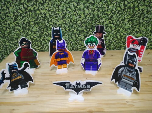 Batman Lego Kit de Mesa Displays 9 Peças Pronta Entrega