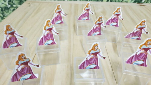 Bela Adormecida Caixa Acrílica com Displays Personalizada