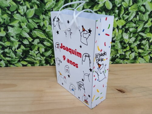 Bento Flork Mod 1 Sacola Personalizada Pronta Entrega