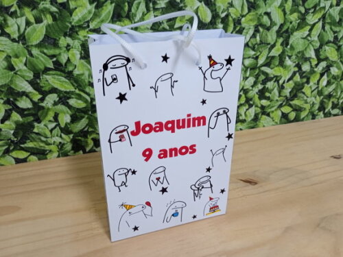 Bento Flork Mod 1 Sacola Personalizada Pronta Entrega