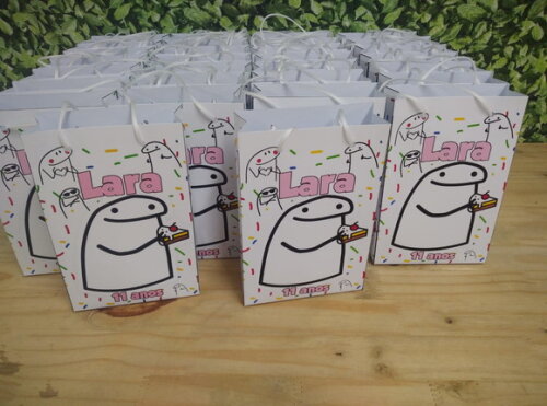 Bento Flork Sacola Personalizada Pronta Entrega