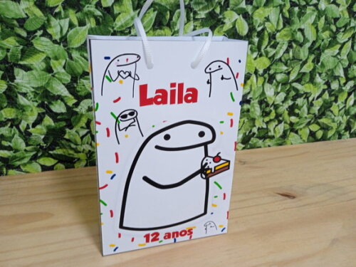Bento Flork Sacola Personalizada Pronta Entrega