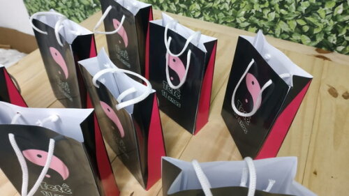 Black Pink Sacola Personalizada Pronta Entrega