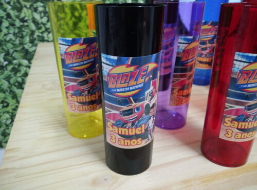 Blaze Copo Long Drink Personalizado Pronta Entrega