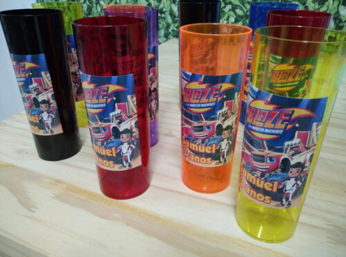 Blaze Copo Long Drink Personalizado Pronta Entrega