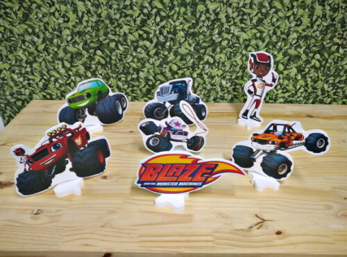 Blaze Kit de Mesa Displays 7 Peças Pronta Entrega