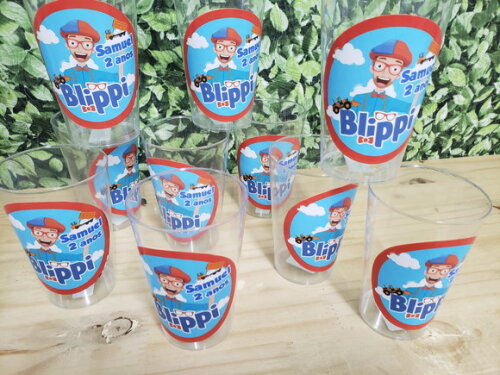 Blippi Copo 300 ml Personalizado Pronta Entrega