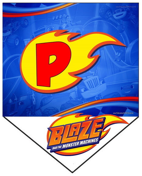 Blaze Varal Personalizado Parabens Mais Nome Pronta Entrega