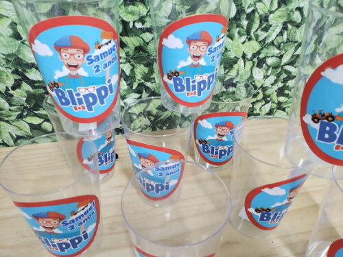 Blippi Copo 300 ml Personalizado Pronta Entrega
