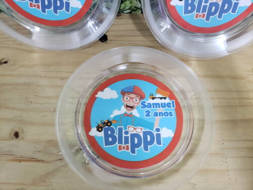 Blippi Prato Sobremesa Personalizado Pronta Entrega