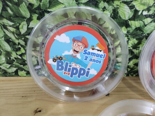 Blippi Prato Sobremesa Personalizado Pronta Entrega