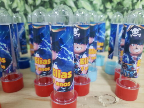 Blox Fruits Tubetes Personalizados Pronta Entrega