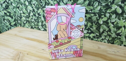Bobbie Goods Sacola Personalizada Tam Médio Pronta Entrega