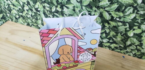 Bobbie Goods Sacola Personalizada Tam 24x17x8 cm P Entrega