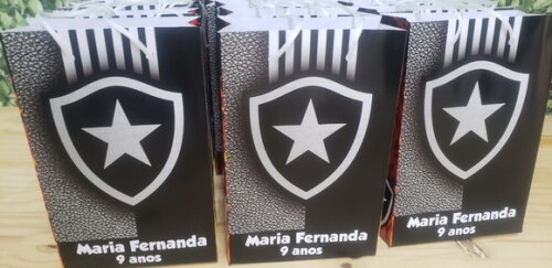 Botafogo Sacola Personalizada Pronta Entrega