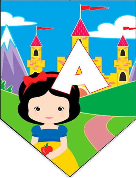 Branca de Neve Baby Varal Parabes Mais Nome P Entrega