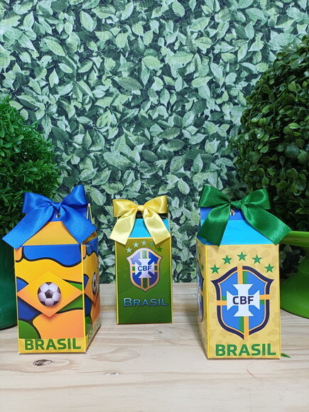 Brasil Caixa Milk Personalizada Copa 2026 Pronta Entrega