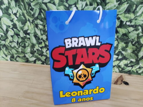 Braw Star Sacola Personalizada Pronta Entrega
