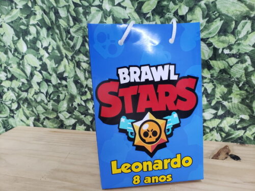 Braw Star Sacola Personalizada Pronta Entrega