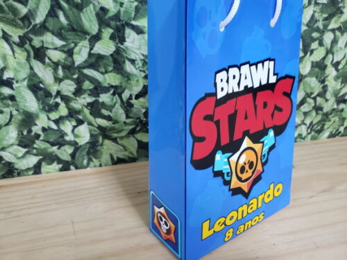 Braw Star Sacola Personalizada Pronta Entrega