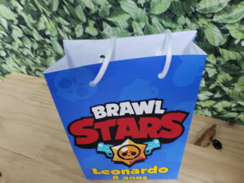 Braw Star Sacola Personalizada Pronta Entrega