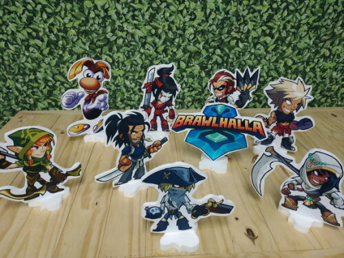 Brawlhalla Kit de Mesa 9 Peças Pronta Entrega