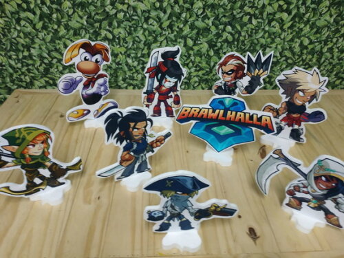 Brawlhalla Kit de Mesa 9 Peças Pronta Entrega