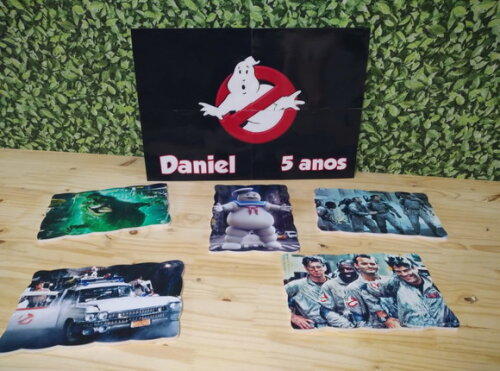 Caça Fantasmas Kit de Parede Peças Pronta Entrega