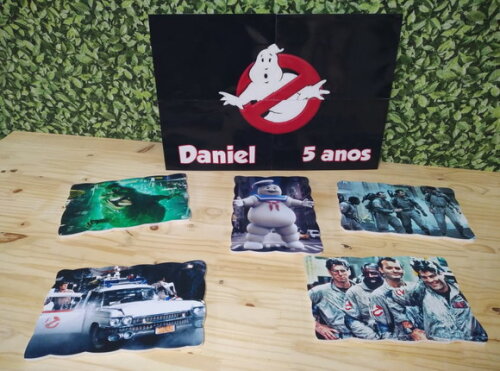 Caça Fantasmas Kit de Parede Peças Pronta Entrega