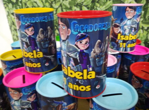 Caçadores de Trolls Cofrinhos Personalizados