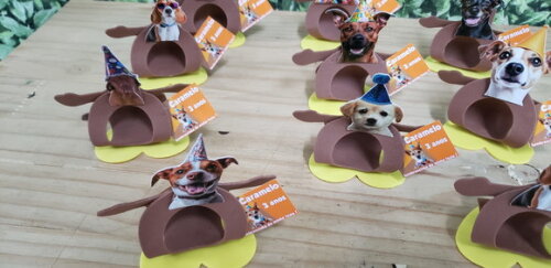 Cachorro Pet Lembrancinha Personalizada Pronta Entrega