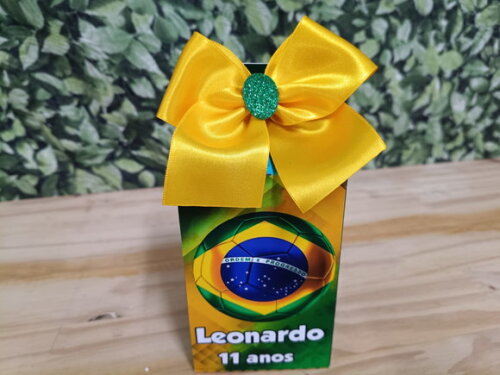 Caixa Milk Brasil Copa 2026 Personalizada